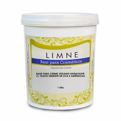 Base creme hidratante c/óleo de amendoas e semente de uva - Vegano - Limne - 1KG - comprar online