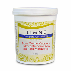 Base creme vegano hidratante com óleo de rosa mosqueta - 1 Kilo - Limne - comprar online