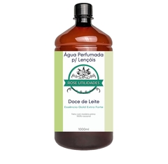 Água Perfumada Para Lençóis Tecidos Roupas Cortinas - Doce de Leite - 1 Litro