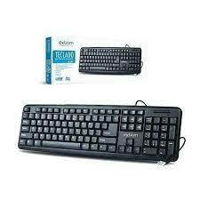 Teclado USB Básico Padrão Abnt2 Exbom - 102