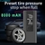 Compressor de ar do carro portátil 8000mah 12v 150psi Inflador de pneus sem fio - comprar online