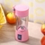 Mini Liquidificador Portátil Espremedor de frutas elétrico Juice Shake Smoothie Orange 6 Lâminas USB Recarregável - loja online