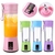 Mini Liquidificador Portátil Espremedor de frutas elétrico Juice Shake Smoothie Orange 6 Lâminas USB Recarregável - comprar online