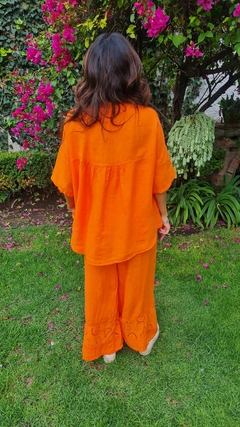 Conjunto Lino Naranja - comprar en línea