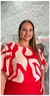 Blusa Plus Size Estampada em Viscose - loja online