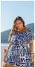 Imagem do Conjunto Estampado Plus Size Blusa e Shorts Saia