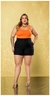 Shorts Plus Size Barra Italiana