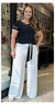 Calça Pantalona Plus Size em Airflow