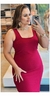 Vestido Plus Size Canelado Midi - comprar online