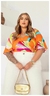 Blusa Ampla com Argola Plus Size - loja online