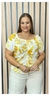 Imagem do Blusa Cropped Estampada Plus Size