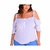 Blusa Plus Size Ciganinha Listrada - comprar online