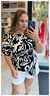 Blusa PLus Size Ombro a Ombro Com Lastex e Faixa