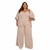 Trijunto Feminino Kimono Top E Calça Plus Size - comprar online