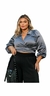 Camisa Plus Size Julie Santin Transpassada