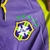 Jaqueta Corta-Vento Brasil 23/24 Masculino Nike - Roxo com detalhes em amarelo - tienda online