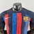 Camisa Barcelona Home 22/23 Jogador Nike Masculina - Azul Marinho, Azul Royal e Vermelho en internet