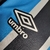 camisa-gremio-I-23/24-jogador-azul-preta-branca-umbro-7