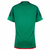 Camisa verde do México I 22/23 Torcedor da Adidas, com detalhes em vermelho e desenho em zigue-zague.