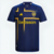 Camisa azul do Boca Juniors III 24/25, com detalhes em amarelo e logo da Adidas.