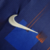 Camisa II da seleção da Holanda, na cor azul com detalhes em laranja, modelo masculino da Nike.