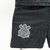 Kit infantil do Corinthians II da Nike, na cor preta, composto por camisa e shorts.