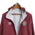 Jaqueta Corta-Vento Fluminense 23/24 Masculino Umbro- Vermelho e Verde - tienda online