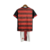 Kit Infantil Flamengo I 22/23 Adidas - Vermelho com detalhes em preto - buy online