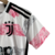 Image of Kit Infantil Juventus II 23/24 Adidas - Branco com detalhes em preto e rosa