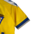 Image of Kit Infantil Cadiz I Macron 23/24 - Amarelo com detalhes em azul