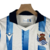 Kit Infantil Real Sociedad I Macron 23/24 - Branco com detalhes em azul on internet