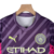 Kit Infantil Manchester City Goleiro Puma 23/24 - Roxo com detalhes em rosa e dourado en internet