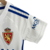 Image of Kit Infantil Zaragoza I Adidas 23/24 - Branco com detalhes em azul