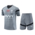 Kit Infantil Al Hilal Treino 23/24 - Puma - Cinza