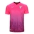 Camisa Lazio Goleiro II 24/25 - Torcedor Mizuno Masculina - Rosa com detalhes em roxo