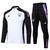 Conjunto Seleção Alemanha Treino 24/25 - Masculino Adidas - Branco e preto com detalhes em roxo