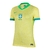 Camisa Seleção Brasileira I 24/25 - Torcedor Nike Feminina - Amarela com detalhes em verde