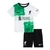 Kit Infantil Liverpool II 23/24 - Nike - Branco com detalhes em verde