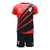 Kit Infantil Athletico Paranaense I 24/25 - Umbro - Vermelho e preto