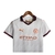 Kit Infantil Manchester City II 23/24 - Puma - Branco com detalhes em vinho e laranja on internet