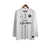 Camisa Retrô Paris Saint German Edição Champions League 2018/2019 manga longa - Masculina Jordan - Branca com detalhes em branco e vermelho e preto