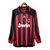 Camisa Retrô AC Milan I 2006/2007 manga longa - Masculina Adidas - Preta e vermelha