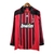 Camisa Retrô AC Milan I 2007/2008 manga longa - Masculina Adidas - Vermelha e preta