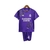 Kit Infantil Real Madrid Edição especial 24/25 - Y-3 - Roxo com desenhos de rosas