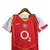 Kit Infantil Retrô Arsenal I 2004/2005 - Nike - Vermelho com detalhes em branco e amarelo en internet