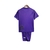 Kit Infantil Real Madrid Edição especial 24/25 - Y-3 - Roxo com desenhos de rosas - comprar online