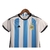 Kit Infantil Argentina I 22/23 - Adidas - Branco e azul com detalhes em preto en internet