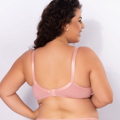 Sutiã Amamentação de Algodão com Renda Plus Size-Sem Bojo-Romance-ST034PLUS - loja online