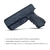 Coldre Velado GLOCK (G22 e G17)(Destro) - loja online