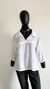 CAMISA BRANCA TEXTURA - G - loja online